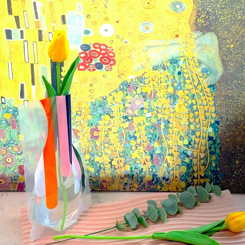 BLOFLO Collapsible Flower Vase, Foldable Vase, Expandable Vase, Plastic Flower