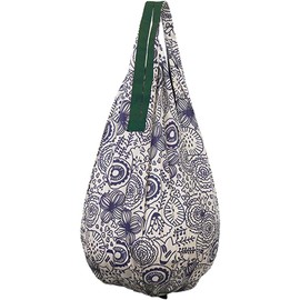 Marna Shupatto S460F Compact Bag, Drop (Flower Pattern), Eco Bag, Shupatto Folding (Drop Vertical/Durable)