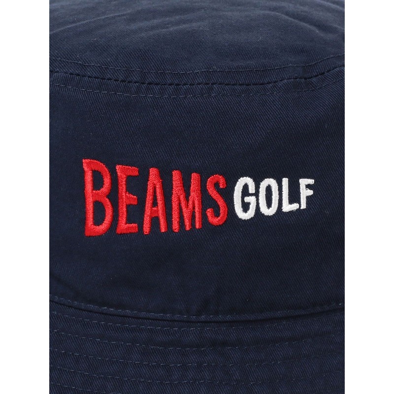 Beams Golf Bowsy Flag Logo Bucket Hat Men's, navy