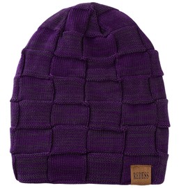 [REDESS] ビーニー帽 メンズ レディース 冬 暖かい帽子 ニット スラウチ 厚手 スカルキャップ