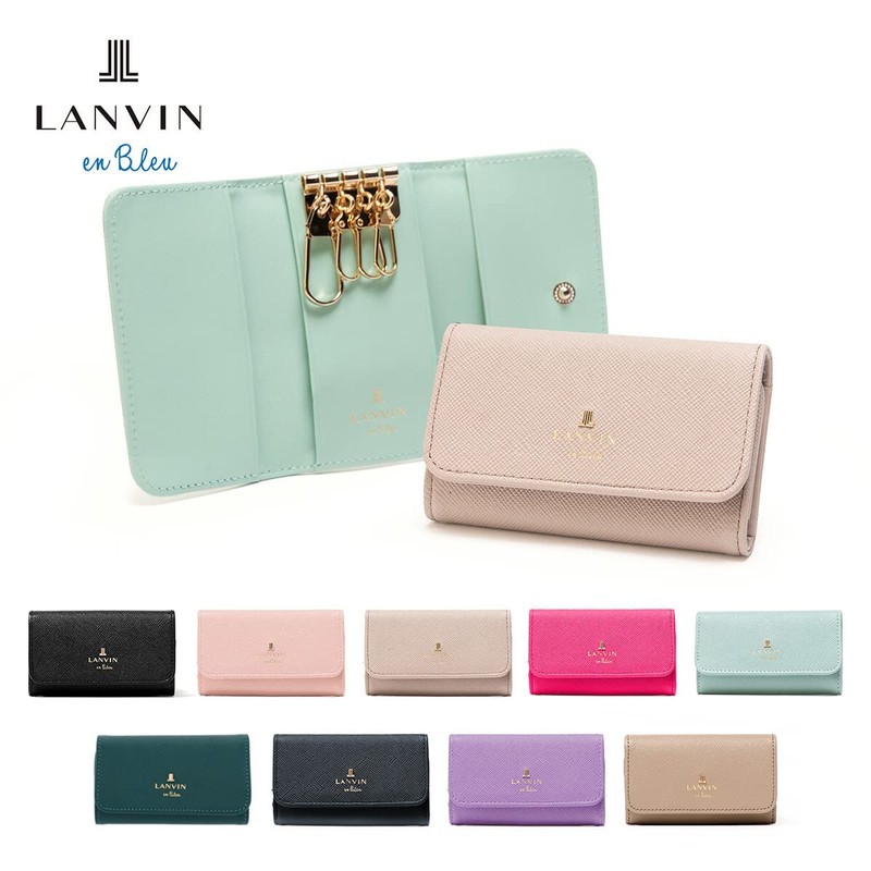 Lanvin On Blue 480115 Luxembourg Women's Key Case, [31] Pale