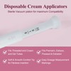 Dizzily 20 Packs Disposable Vaginial Cream Applicators - Fits Suppository,