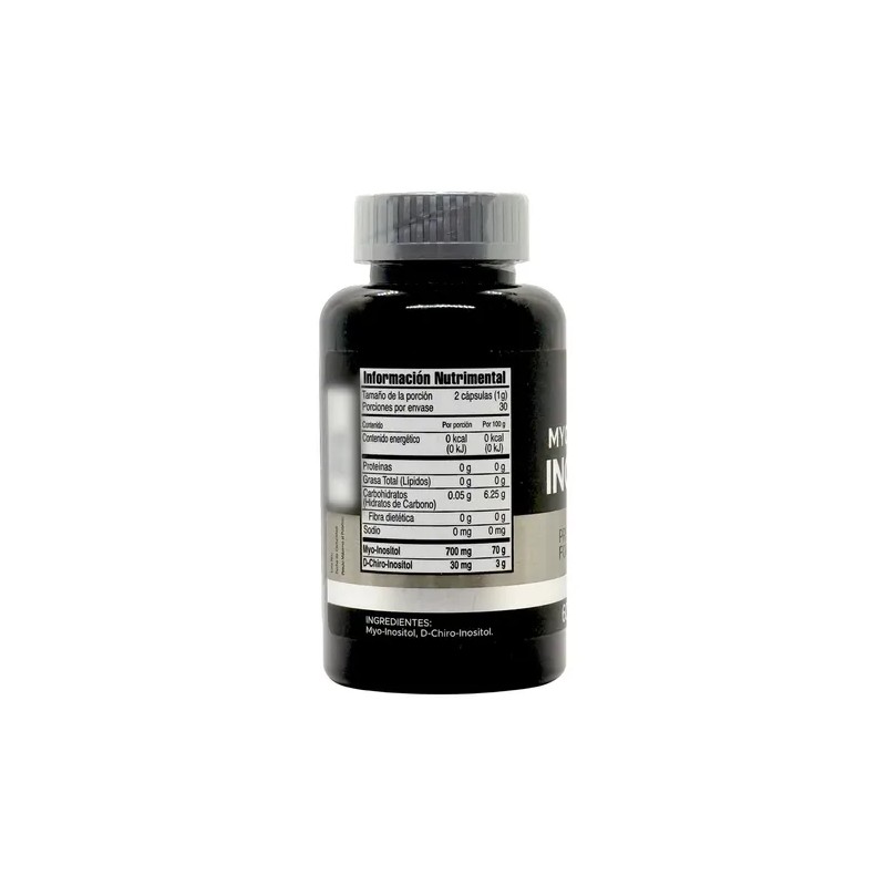 Inositol Sanabi 60 Cápsulas Sin Sabor Suplemento Nutricional Hormonal Adultos