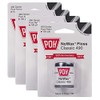 POH Hilo dental sin encerar, 100 yardas, paquete de 4