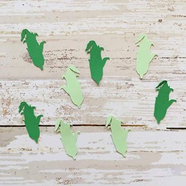 Corn Confetti, Corn Decorations, Summer Party Supplies, Farm Theme, Vegetable Decoration, Garden Theme, Summer Theme, Corn Cut Out