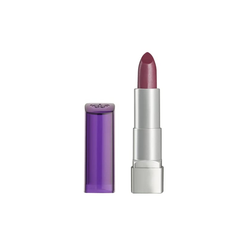 Rimmel London Moisture Renew Lipstick, 26 Amethyst Shimmer, Pack of