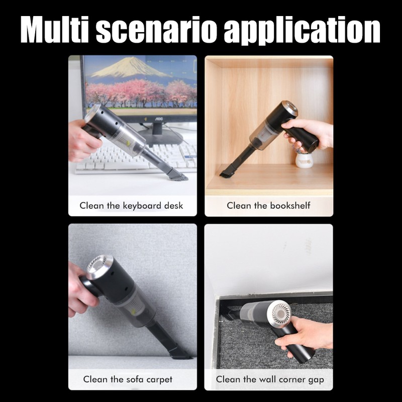 Mini Small Handheld Car Vacuum Cleaner Car Interior Blower Lightweight