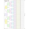 Family Tree Chart; Compact 8 Generation Pedigree Chart 120g Paper