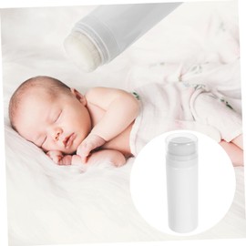 KOMBIUDA Portable Bottle with Puff Travel-friendly Talcum Powder Box for Boy Girl Easy Application and Design for Home Go Use