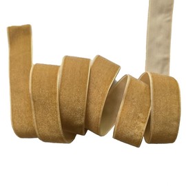 Cinta de terciopelo de 25 mm para boda, Navidad, caja de regalo de boda, para hacer lazos, ramos, decoración de manualidades