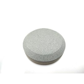 ICSTM Sharpening Stone Axe Sharpener,120 Grits /280 Grits 3.15" X 1"Double Sided Round Knit Sharpener for Axe,Knife,Machete,Blade,Tool Sharpener (Fused Alumina, 1)