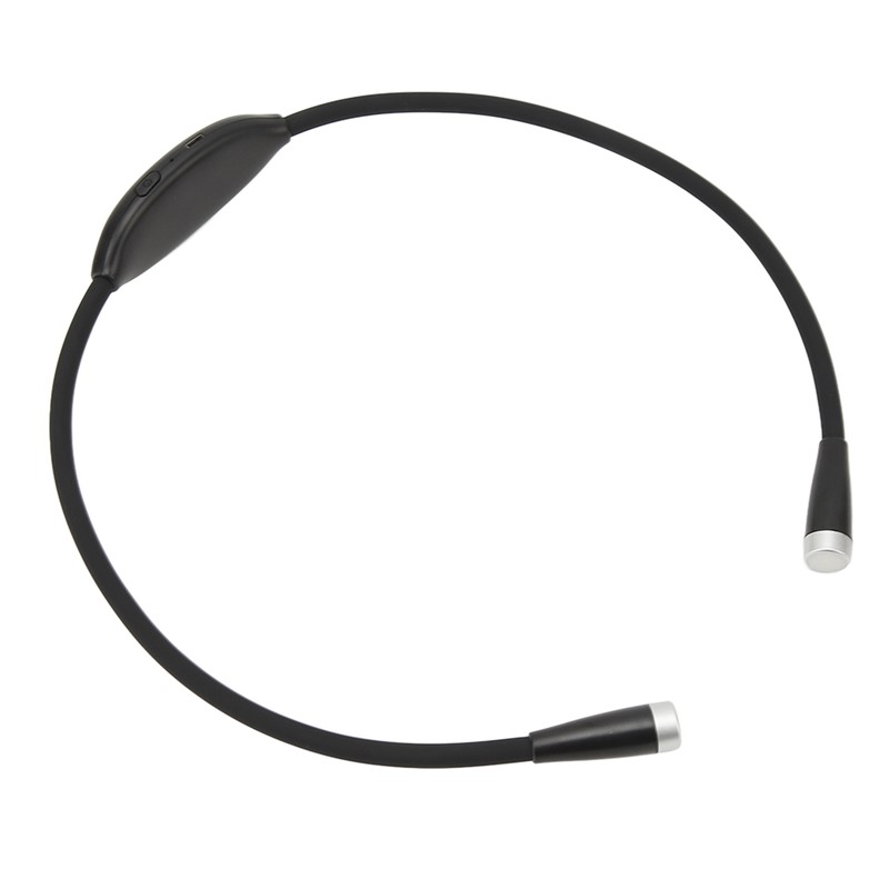 Neck Reading LED Lamp 3 Gear Brightness Bendable Silicone ABS