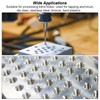 sourcing map Combination Drill and Tap Replacement Hex Shank High