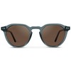 WMP Eyewear - Men's Modern Geometric P-3 Round Retro Polarized