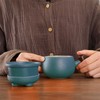 fanquare Portable Ceramic Tea Cup 8.8oz Bear Lid Tea Bowl