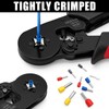 Ferrule Crimping Tool Kit - Sopoby Ferrule Crimper Plier (AWG