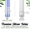 Enema Tubing Replacement Pack for Bucket and Silicone Bag -