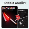 RENGENG Light Up Rengoku Sword, 40 Inches Rechargeable Plastic Anime