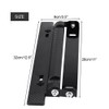 Qiilu Flip-Up License Plate Holder, License Plate Frame Holder Bracket