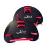 Swimz Club Swimming Finger Paddles - Black / Red /