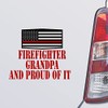 Custom Brother - Firefighter Grandpa and Proud of IT Firefighter