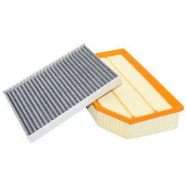 68301863AA 68257030AA AF5277 CF12450 WA10841 AF1421 WP10371 Cabin Air Filter and Engine Air Filter Fits for Wrangler Gladiator WRANGLER 392 4XE 2.0L 3.6L 6.4L V6 V8