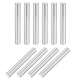 sourcing map pack of 10 Ground dowel pin 304 stainless steel cylindrical floor support pin