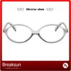 Breaksun Classic Round Glasses for Women Men Retro Oval Frame