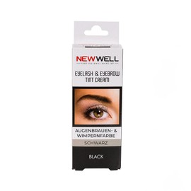 Eyebrow Colour 15 ml with Oxidant 20 ml Long-Lasting and Natural Look (Black)