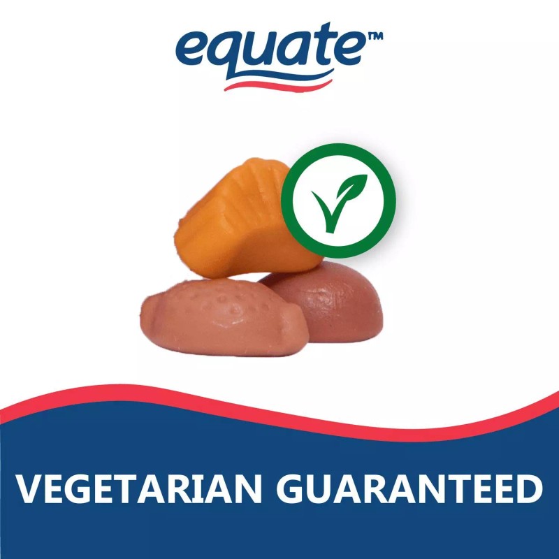 Equate Women's Multivitamin Gummies for General Health, Natural Fruit, 300