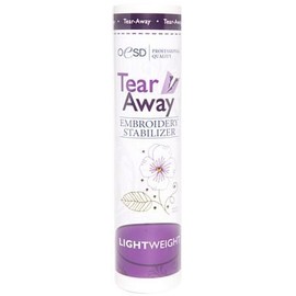 OESD Light Weight 1.5 oz Tear-Away Stabilizer 10" x 10 Yards