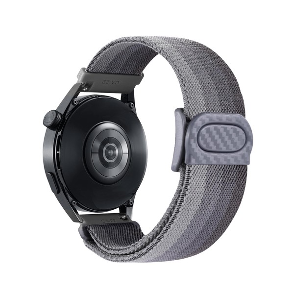 SQHYWJ-Nylon Watch Strap 20mm 22mm Lightweight Breathable Quick Release Elastic
