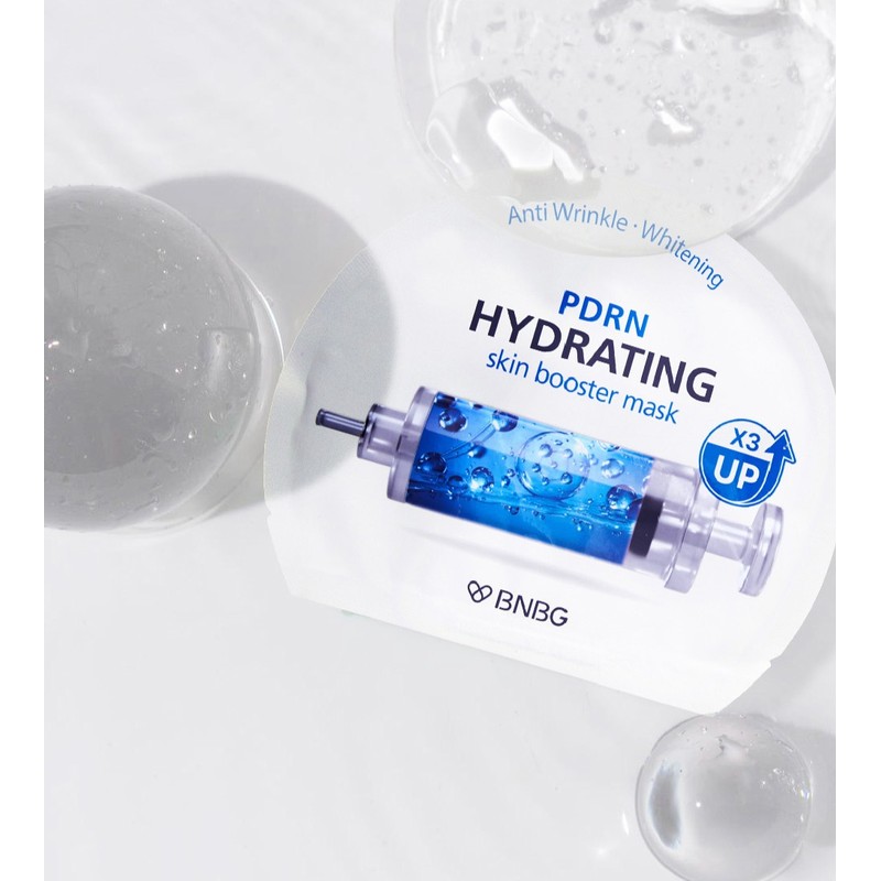 비앤비지 스킨부스터 PDRN 하이드레이팅 마스크팩, 10개입, 3개 B&BG Skin Booster