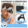 Jewelers Magnifying Glass Headset with LED Light & 5 Interchangeable