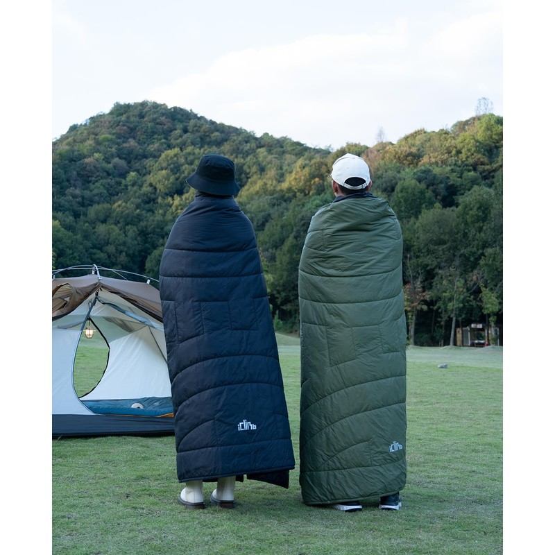 iClimb Multi-functional Blanket, Outside, Sleeping Bag, Sleeping Bag Liner, Shoulder