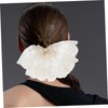 BIUDECO Double-layer Lace Hair Accessories For Women Elegant Scrunchies For
