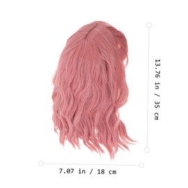 Mikinona Wavy Hair Wig for Women Realistic Heat-resistant Hairpiece for Parties Cosplay Weddings and Daily Wear Natural Touch Comfortable Fit