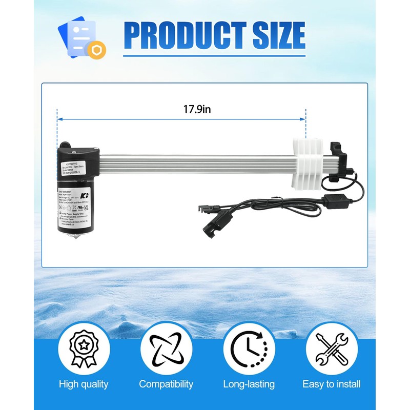 KDPT007-113 Power Recliner Motor Linear Actuator