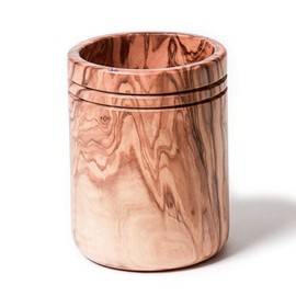Berard Olive Wood Handcrafted Utensil Canister