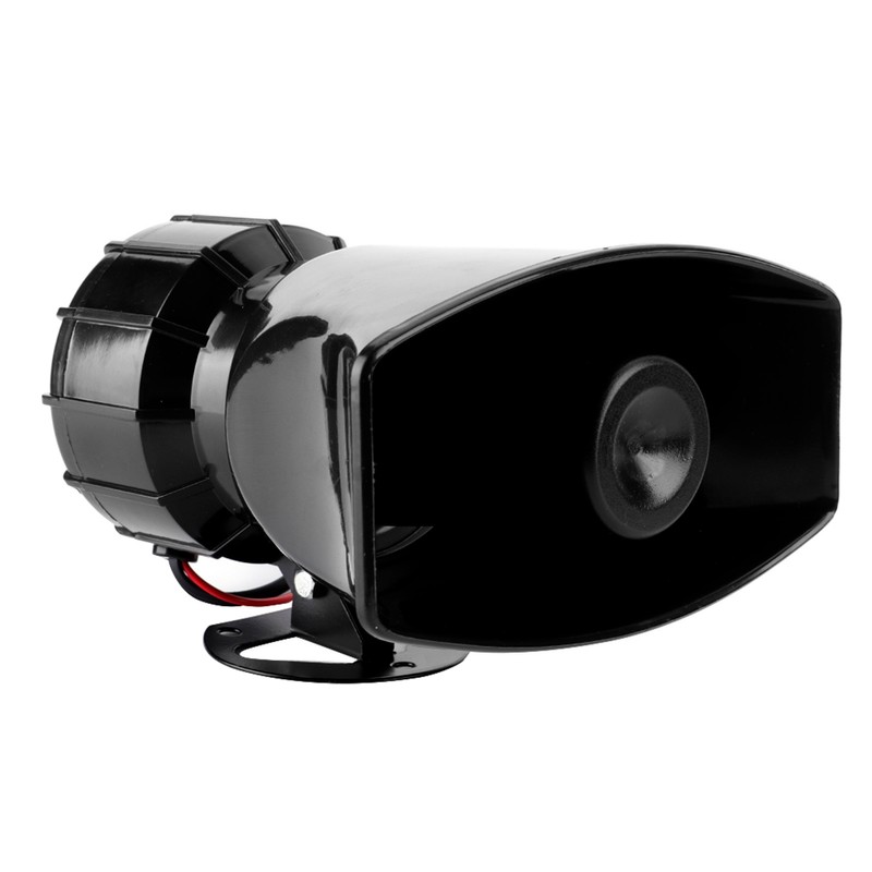 12V Square Port 7 Tone Alarm ABS Horn for Car