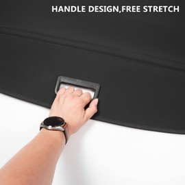 Xipoo Cargo Cover Compatible with 2021-2023 Nissan Rogue Cargo Cover Retractable Trunk Cover Anti Theft Shield Shade Replacement for 2021-2023 Nissan Rogue Accessories (Not fit Rogue Select and Sport)