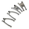 Redcat RER14524 Front Upper and Lower Arms (Chrome, 1 set)