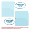 5 tab dividers for 3 Ring Binder with Pockets, Plastic