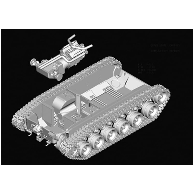 Hobby Boss US White 666 Cargo Hard Top Model Kit