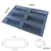 Bluedrop Silicone Bread Forms Square Shape Bread Molds Non Stick