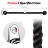 CINDALOG Tricep Rope Cable Attachment Pull Down Cable, 27 Inch