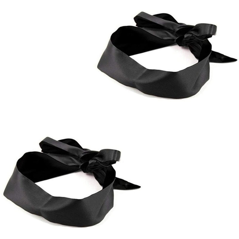 XCASLY Soft Silk Satin Eye Mask Blindfold Comfortable Sleeping Masks
