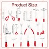 17pcs Miniature Doll House Tools, 1:12 Miniature Tools Set Multifunctional