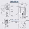 DAOKAI 20pcs DC-005 DC Power Jack Socket 5.5x2.1mm 3 Pin