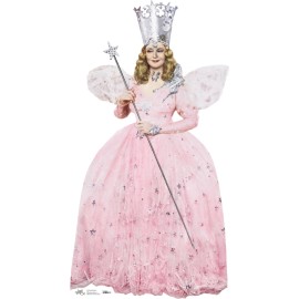 GLINDA GOOD WITCH(WIZARD OF OZ) LIFE SIZE STAND UP FIGURE FILM MOVIE ICONIC OLD!